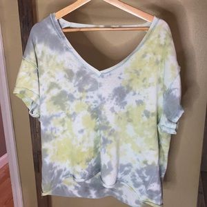 Free People tie dye top